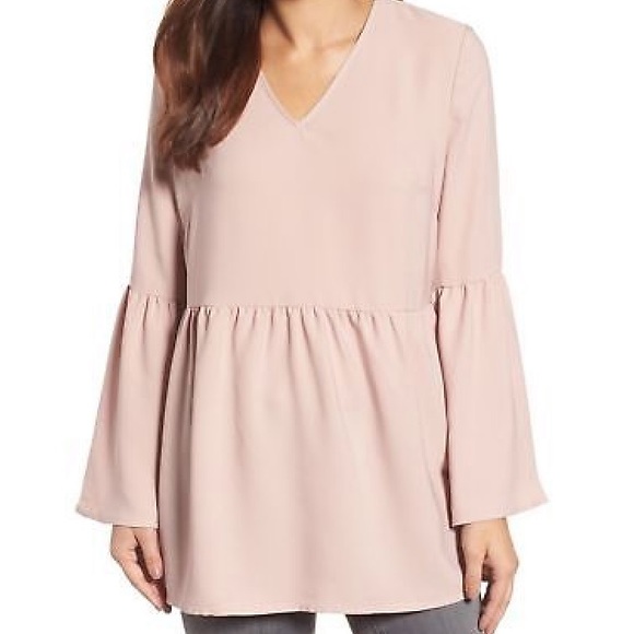 Halogen tie back tunic - Picture 2 of 4